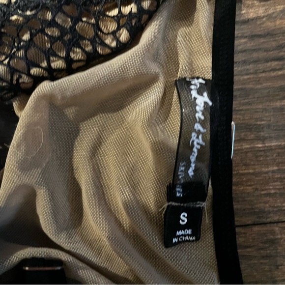 For Love & Lemons Bat Your Lashes Chartreuse Underwire Bra - Picture 6 of 7